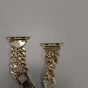 JR.DM Gold Watch Bands for Women Compatible with Apple Watch 41mm 38mm 42mm(S10/11) Stylish Western Adjustable Metal Steel Chain Bracelet for iWatch Series 11/10/9/8/7/6/5/4/3/2/1 SE 3/2/1 Ultra 3/2/1