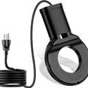 500 Watt Utility De-Icer Submergible Cast Aluminum Chicken Water Heater for Livestock Tank Heater Winter Bird Bath Heater (1, Black)