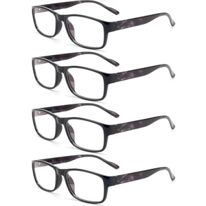 BLS BLUES Reading Glasses Men/Women, Eyeglasses, Blue Light Readers for Men/Women, Computer Eye Glasses, Cheaters, +1.75