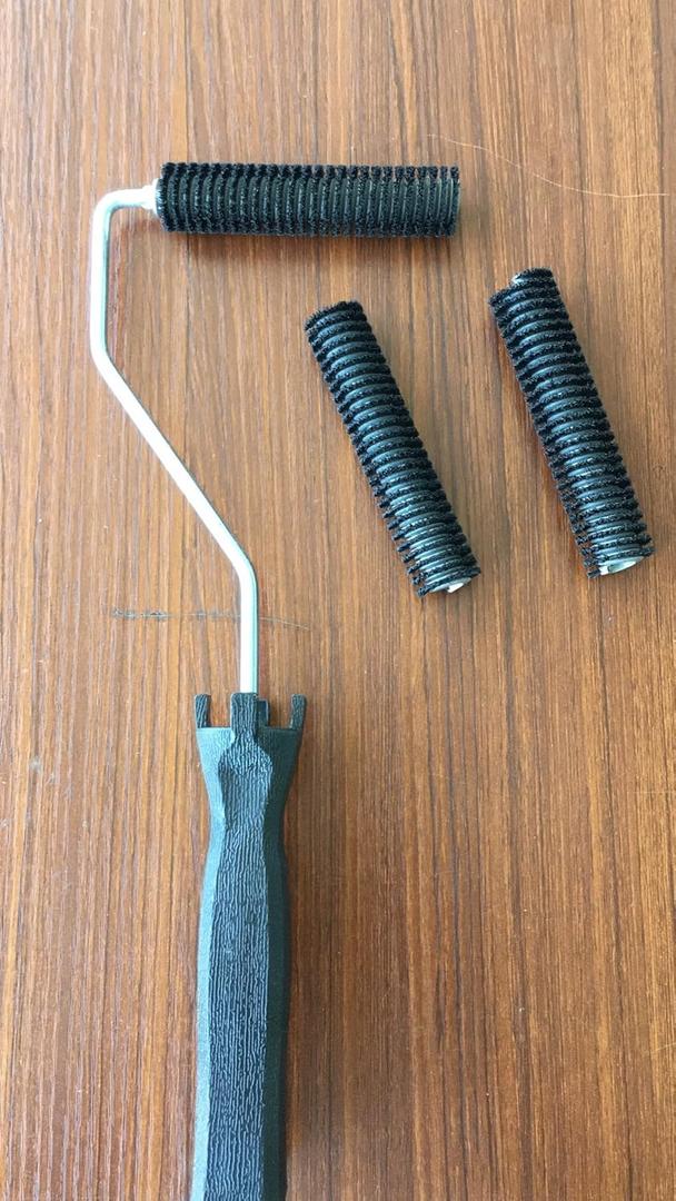 3pcs 4" Fiberglass Laminating Roller Quick Release Quick Change Bubble Roller for Resin Laminating Roller Project kit for Composite 3pcs 4" Fiberglass Laminating Roller Quick Release Quick Change Bubble Roller for Resin Laminating Roller Project kit for Composite