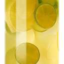 Glass Drink Dispenser,4.1 Gallon Water Dispenser with Stand,Glass Beverage Dispenser with Spigot - Large Drink Dispensers for Parties,Wedding,Bars,Restaurants