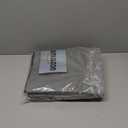 combocube Comforter Storage Bag, Zippered Bag with Large Clear Window and Carry Handles, Space Saver Organizers for Closet, Blanket, Pillow, Quilt, Bedding, Clothes (2Pcs Grey Large)