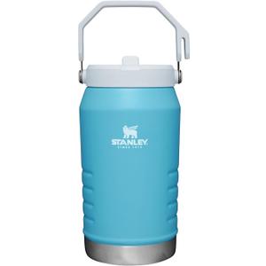 Stanley IceFlow Flip Straw Jug with Handle 64 oz| Twist On Lid and Flip Up Straw | Leak Resistant for Travel and Sports | Insulated Stainless Steel | BPA-Free | Pool