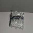 dancemoon JustHang Shower Squeegee for Glass Doors, All-in-One Piece Silicone Squeegee with Built-in Hook for Bathroom, Window, Mirror, Tile Wall, Car, Streak-Free Bathroom Cleaner Tool,10 Inch Black