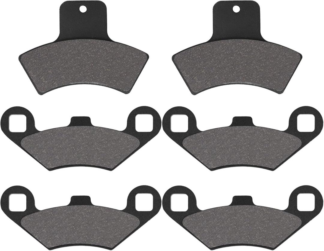 Front and Rear Brake Pads for polaris Sportsman 500 400 4x4 HO Scrambler 400 Trail Blazer 250 Xplorer 400 250 Magnum 325 500 Trail Boss 325 330 Xpedition 425 325 Diesel 455 Sport