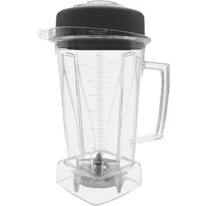 Blender Pitcher 64oz, Clear, Compatible With C-Series 5200 E310 Vm0101 Vm102b Vm0197 Pro 300 Blender, Replace For 15856 5000 5200 001195 6300 etc Pitcher/Container/Cup