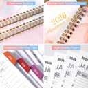 2026 Appointment Book - 2026 Daily Planner, Jan. 2026 - Dec. 2026, 8.5'' x 11'' Hourly Planner 2026, Calendar Planners With Tabs, Flexible Cover