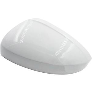 Car Door Wing Mirror Cover Cap Replacement Cover Protectors For VW Tiguan MK2 2017 2018 2019 2020 White (Left (Driver) Side)