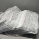 ROJASOP Portable Shoe Rack Organizer with Door, 72 Pairs White Shoe Storage Cabine Covered Shoe Rack Shoe Organizer for Closet Entryway Garage Closed Shoe Rack Organizer Cabinet with Doors