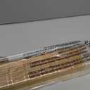 LazBlinds No Drill Cordless Bamboo Roman Shades, 34.5" W × 64" H, Brown