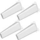 Thyle 4 Pcs Bat Exclusion Reusable Tool Bat Removal Device One Way Exclusion Trap Supplies Remove Plastic Cone for House Outdoor Control Removal
