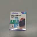 Orthopedic Metatarsal Pads,Ball of Foot Cushion with Gel Pad for Women and Men, Foot Pads for Ball Pain Relief, Morton's Neuroma, Metatarsalgia Support. (MIDDLE:WOMEN(7-9)/MEM(5-7), Black)