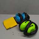 ZOHAN Kids Ear Protection 2 Pack,Kids Noise Canceling Headphone for Concerts, Monster Truck, Fireworks (Blue+green)