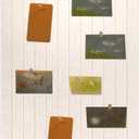 Foldable Bulletin Board 47x24 inches, 0.35" Thick Felt Wall Tiles, Large Cork Board with Adhesive Sticker, Round Edges Wall Panels for Office Bedroom Living Room, Decorative Board (Beige)