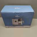 Bear Baby Food Maker with 18.5oz Dual-Layer Steam Baskets, OneStep Baby Food Processor Steamer Puree Blender Grinder Mills, Auto Cooking Grinding&Sterili-Zing for Healthy Homemade Baby Food, BPA-Free (White)