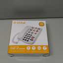 Uvital Big Button Phone for Seniors, Corded Landline Phones for Seniors with 8 One-Touch Dialing Big Buttons and 1 SOS Emergency Button, Hands-Free, Loud Ringer, Easy to Use