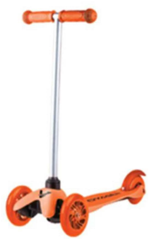 Voyager 3 Wheel Scooter Orange