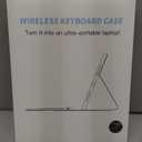 Harvopu Compatible for iPad Air 11-inch/ 10.9" Air 5th 4th Generation Case with Keyboard - Backlit Detachable, Folio Cover with Pencil Holder for iPad Air 11 Inch M3/M2, Air 5 2022/ Air 4 (Black)