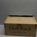 SNTD Large Dish Drying Rack - Expandable (19.3" to 29.4") Dish Rack for Kitchen Counter, Stainless Steel Dish Drainer with Utensil Holder, Pan Holder & Pot Lid Holder, Black