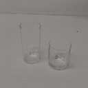 US Acrylic Classic Clear Plastic Reusable Drinking Glasses (Set of 8) 12oz Rocks & 16oz Water Cups | BPA-Free Tumblers, Made in USA | Top-Rack Dishwasher Safe