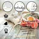 Leadership Gifts Desk Decor for Men Women, 4 Inch Difference Maker Plaque Office Decorations for Leader Boss Mentor