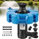 Pond Fountain Aerator, 1HP 110V Floating Aerator Fountain Pump