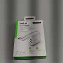 Belkin 24W Dual Port USB Wall Charger - Lightning Cable Included - iPhone Charger Fast Charging - USB Charger Block for Power Bank, iPhone 14, iPhone 13, iPhone 12, iPhone 11, iPad Pro, Samsung & more