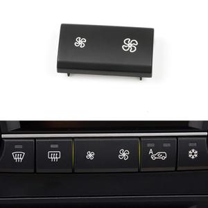 Moonlinks Fan Speed Button Replacement AC Heater Control Fan Switch Button Cap for BMW X5 E70 2006-2013 /BMW X5 E70 LCI 2009-2013, X6 E71 2007-20141 Piece (For X5)