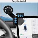 Tesla Phone Mount Holder for Tesla 3/Y/S/X Accessories Screen Holder Center Console Display Phone Accessories