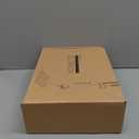 Hombeter Shower Heads with Handheld Combo, 10 Inch High Pressure Rain Shower Head, Height Adjustable Dual 2 in 1 Shower Head System with Stainless Steel Hose, Matte Black