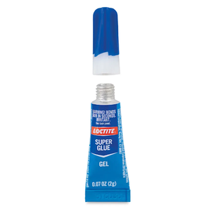 Loctite Super Glue Gel (1 Pack), 
Scotch Gift Wrap Tape, Invisible, 3/4 in. x 300 in., 3 Tape Rolls 