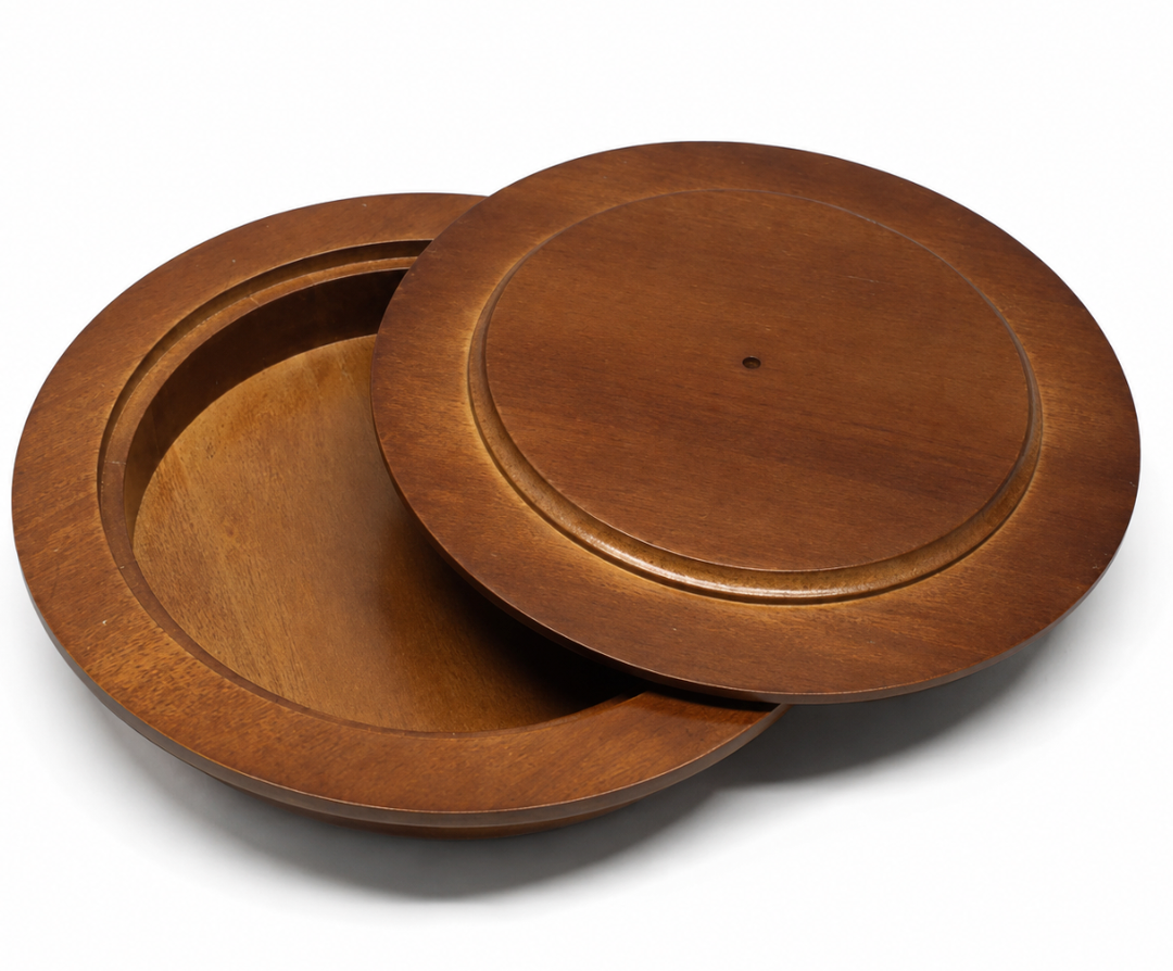 Wooden Bowl with Lid