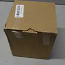 Utensil holder for Kitchen Counter - 5.2" x 5.2" x 6" Large Round Utensils Holder with Wooden Base Matte Black Cooking Utensil HolderKitchen countertop Utensil Organizer (Metal)