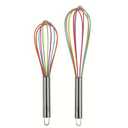 Core Kitchen 2 Piece Whisk Set - Rainbow