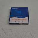 Microphone Headset Discreet Headworn Earset Over Ear Hanging Mic Compatible with Shure Wireless System Bodypack Transmitter, Ideal for Lectures, Live Performance, Theater, Podcasts  Beige