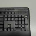 Silent Wireless Keyboard and Mouse Combo - Keyboard with Large Print Cover, 2.4GHz Full-Sized Ergonomic Keyboard with Wrist Rest and Mouse for Laptop, PC, Notebook, Desktop (Black)