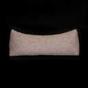 Buckwheat Neck Support Pillow Cervical Neck Cylinder Bolster Pillow,Buckwheat Hulls Adjustable Roll Pillow,Neck Pain Relief for Back and Side Sleepers Round Pillows for Lunch Break Brown, 6*15 inch