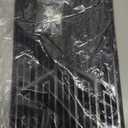 PRETYZOOM 2-Pack Car Floor Mat Heel Pad, Universal Anti-Skid Rubber Heel Scuff Plate, Auto Home Carpet Protector Patch for Driver Side Gas Pedal Foot Rest