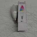 Lightinginside Candelabra Smart Light Bulbs 60W Equivalent, 500LM 6W E12 LED Bulb Compatible with Alexa/Google Home, RGBCW Candle Bulb for Chandelier, No Hub Required, 2.4G WiFi Only, ETL Listed, 1PC