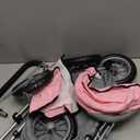 Bayer Design Baby Doll Trendy Pram in Grey/Pink, 67 x 41 x 68 centimeters, 1300800