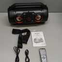 Portable Bluetooth Speaker with Subwoofer, Wireless Speakers with Booming Bass, FM Radio, RGB Lights, EQ, Stereo Sound, 10H Playtime, 30W Loud Speaker for Home, Outdoor, Party, Travel, Camping, Gifts