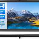 40 inch Small Projector Screen, Goldengrainv Retractable Pull Up Screen, Floor Projector Screen, 16:9 4K Portable Screen for Projector, Roll Down Movie Screen for Gaming Indoor, Mini White Screen