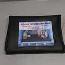 Silicone Under Sink Mat 34" x 22", kitchen Essentials and Gadgets, Shelf liner and Cabinet Protector, Home Organizers and Storage, Waterproof Bathroom Tray, (Black)