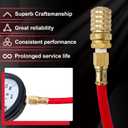 TU-32-20 Compuchek Diesel Fuel Pressure Test Gauge0-300 psi Compatible with Cummins Diesel Engines and Other Diesel Engines with Compuchek Test Ports, for Road Testing(6ft)