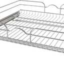 Rev-A-Shelf Kitchen Cabinet Pullout Shelf and Drawer Organizer Slide Out Pantry Storage Basket in Multiple Sizes, 24 x 22 In, 5WB1-2422CR-1