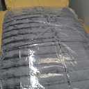 Bean Bag Chair, Giant Bean Bag Chair, 4 in 1 Convertible Beanbag Chairs for Adults with Removable Cover, Memory Foam Floor Cushions, Living Room, Bedroom, Dark Grey (Large)