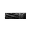 V7 Wired Keyboard with U.S. layout, Black - KU200US