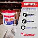 Red Devil 0541 ONETIME Lightweight Spackle Wall Repair, Spackling for Holes Drywall, 1 Gallon, White, Made in USA