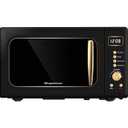 FRIGIDAIRE EMW788RETRO 0.7 cu. ft. Retro Microwave, Black-Gold