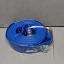 2" x 50 ft Backwash Hose for Swimming Pools, Heavy Duty PVC Lay Flat Water Discharge Hose,Durable Pool Drain Hose with Aluminum Pin Lug Fittings for Pump And Filters